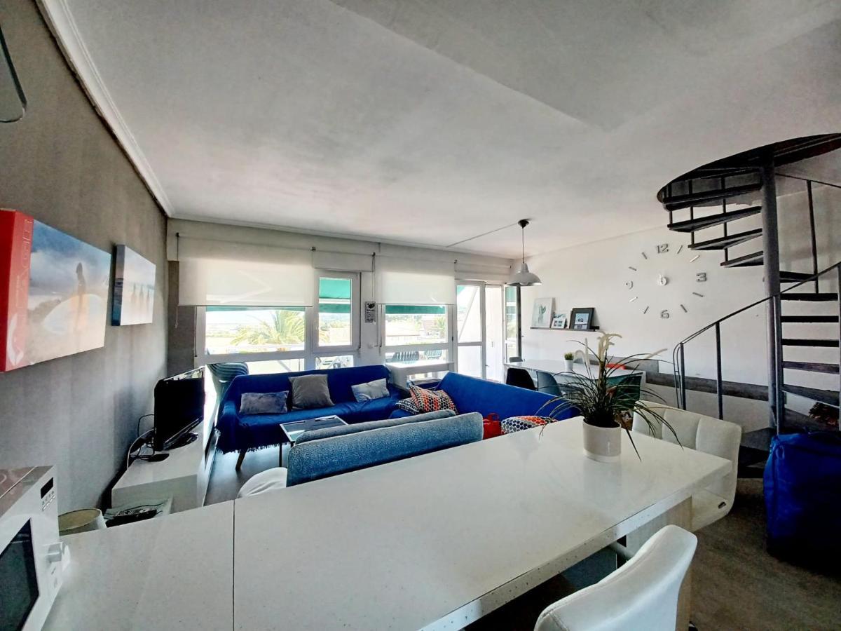 Appartamento Duplex Con Piscina Muy Cerca De La Playa Santiuste Esterno foto